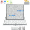 282e4f1b701d2d1b0f41f011550a42fbdfbf9bba Eco-friendly Acoustic Soundproofing Insulation Panels