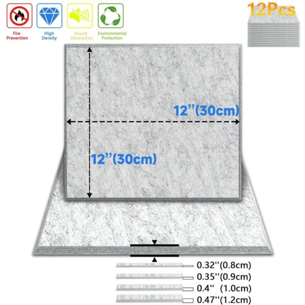 282e4f1b701d2d1b0f41f011550a42fbdfbf9bba Eco-friendly Acoustic Soundproofing Insulation Panels
