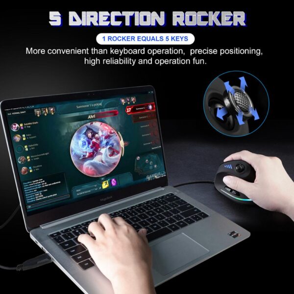 7aab11ef1ba57edffa84280a3bb1e15f1dea0c02-1 Programmable Ergonomic RGB Game Master Mouse