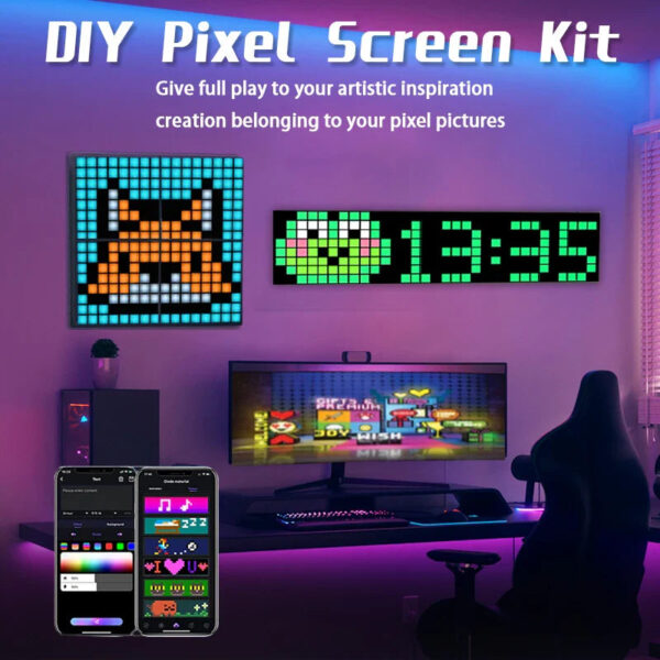 b48d6318e9cc3b90ccfed6cbf59f65883bfe6268 Pixel Art LED Home Decor Smart Display