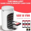 Rotating Memory Card Holder Organizer